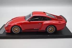 1:18 KESS Models KE18005C Porsche 930 Bi-Turbo 3.3 ALMERAS Rosso #056/150 -DK152 - Foto 1 di 10