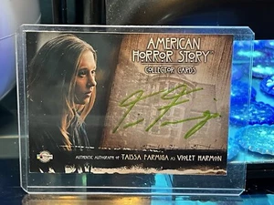 Tarjeta autógrafa Breygent American Horror Story Murder House Taissa Farminga - Imagen 1 de 2