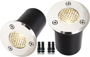 3W LED Well Light, Low Voltage Landscape Lights,12V-24V Outdoor in Ground Lights - Picture 1 of 12