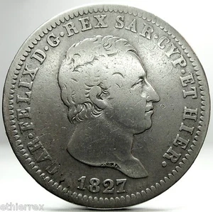 SARDEGNA (Carlo Felice) Lire 2,1827 Torino - Picture 1 of 6