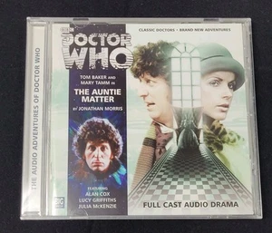 Doctor Who The Auntie Matter CD Tom Baker Big Finish AS NEW CONDITION - Picture 1 of 2