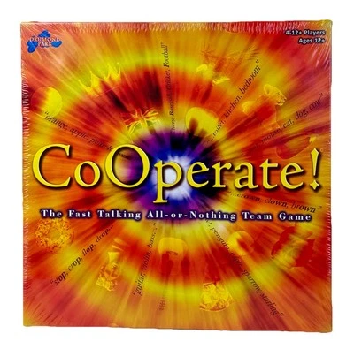 CoOperate The Fast Talking All or Nothing Quiz Board Team Game New & Sealed - Image 1 of 4