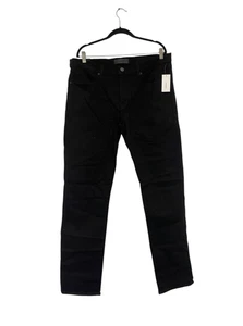 J Brand Jeans Mens 40 Seriously Black Tyler Taper Straight Slim Fit Denim NWT - Picture 1 of 16