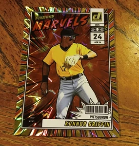Béisbol Panini Donruss 2025 Konnor Griffin Red Explosion Marvels #5 #58/99 - Imagen 1 de 3