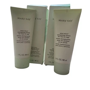 Mary Kay Mint Bliss Energizing Lotion for Feet & Legs 3 oz / 88 mL - x2 NEW - Picture 1 of 16