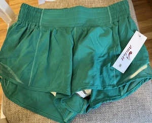 Nwt Womens Attifall Bright Green Athletic Shorts Medium - Picture 1 of 1