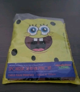 Nickelodeon Land seltener Kinder Sponge Bob Poncho 2011 (bitte Beschreibung lesen) - Bild 1 von 19