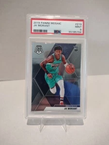2019-20 Panini Mosaic Ja Morant RC #219 PSA 9 Memphis Grizzlies - Picture 1 of 2