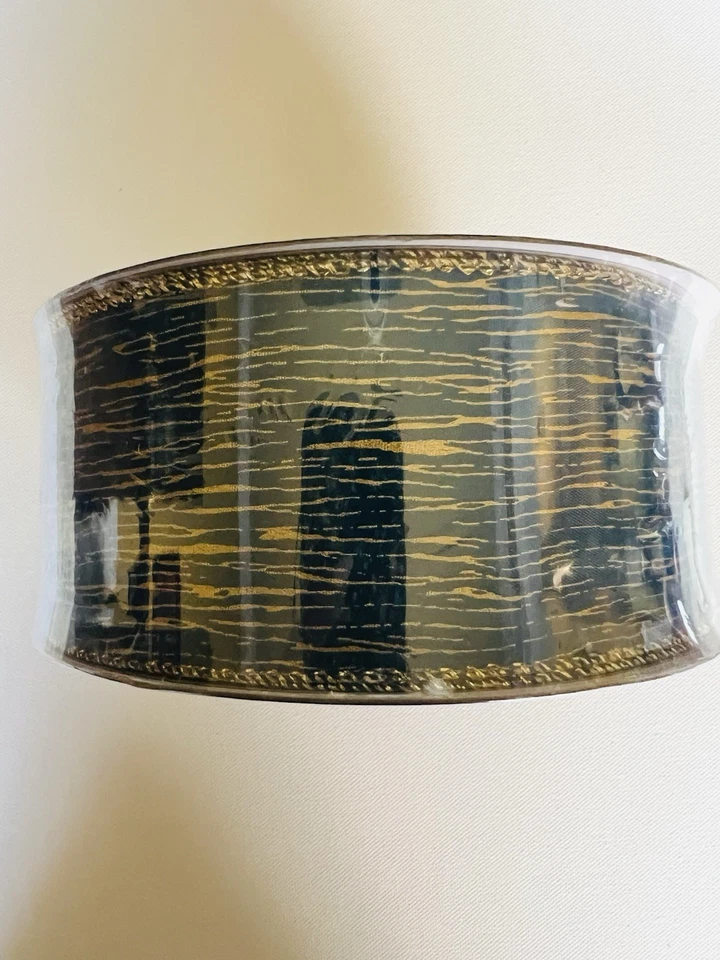 Premium Ribbon 2.5" Yards Wired Edge Hanukkah Holiday