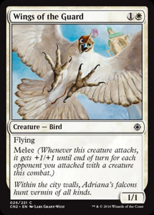 Wings of the Guard -Foil Light Play MTG Conspiracy: Take the Crown - Image 1 of 1