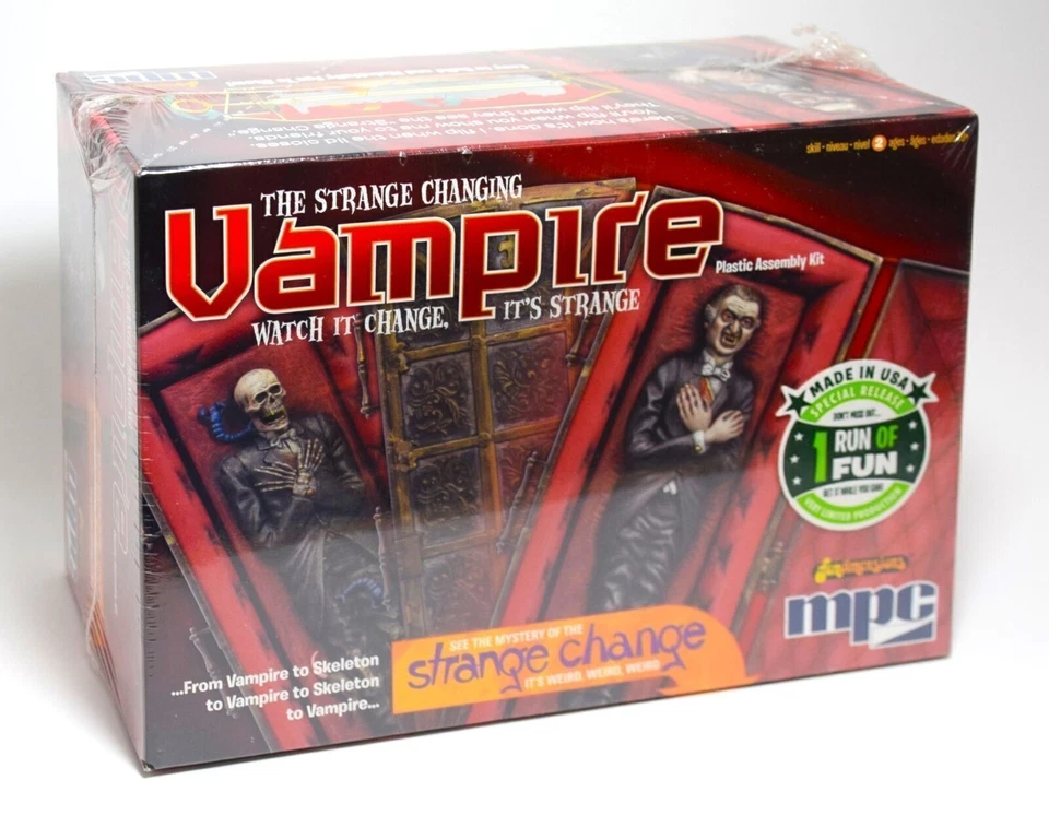 MPC 756 The Strange Changing Vampire Monster Plastic Model Kit - Image 1 of 1