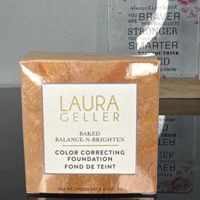 LAURAGELLER BakedBalance-n-Brighten Correcting Foundation FAIR free shipping A19 - Image 1 of 4