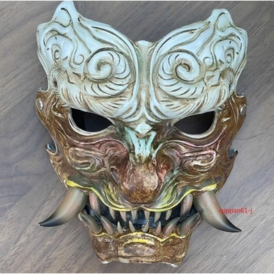 Black Myth: Wukong Nuo Masks In Hundred Plays Halloween Cosplay Adjustable Masks - Image 1 of 4