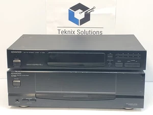 KENWOOD KM-893 Stereo Power Amplifier & KT-593 FM/AM Stereo Tuner TESTED GOOD - Picture 1 of 13