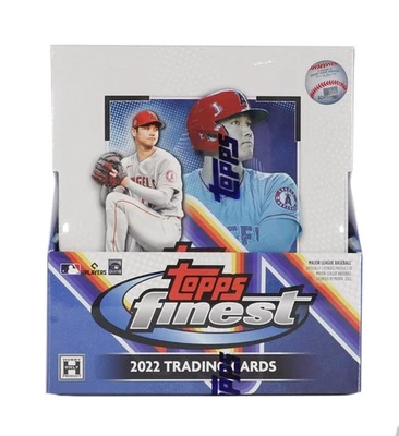 2022 Topps Finest Baseball Hobby Box - Image 1 of 4