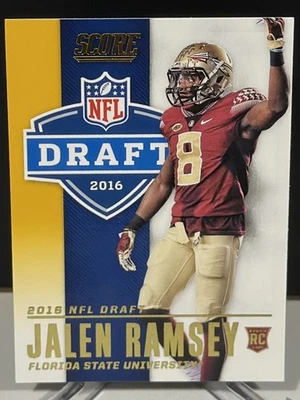 2016 Panini Score Jalen Ramsey Rookie NFL Draft #10 (RC) - Image 1 of 2
