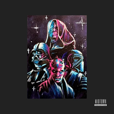 Sith Lords - Star Wars - 1/1 Original Artist Sketch Card (Signed) - Image 1 of 3