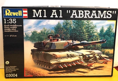 ✅KIT  1:35  REVELL 03004  carro armato M1 A1 ABRAMS FUORI PRODUZIONE - Immagine 1 di 2