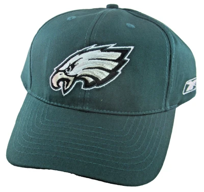 Gorra ajustable estructurada verde NFL Philadelphia Eagles de Reebok Foto 1 de 2