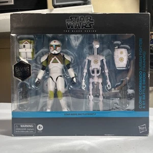 STAR WARS: THE BLACK SERIES CLONE COMMANDO & B1 BATTLE DROID AUF LAGER - Bild 1 von 3