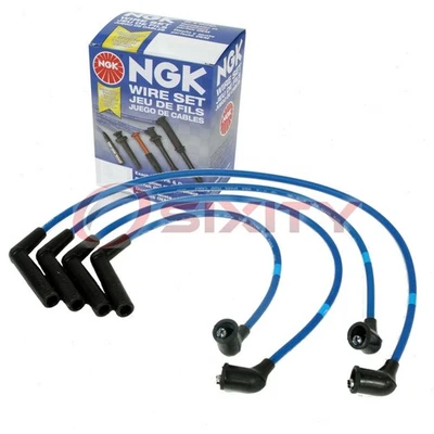 Juego de cables de bujía NGK de 1 pieza para Mitsubishi Mirage 1991-1996 1,5 L L L4 - qn Foto 1 de 4