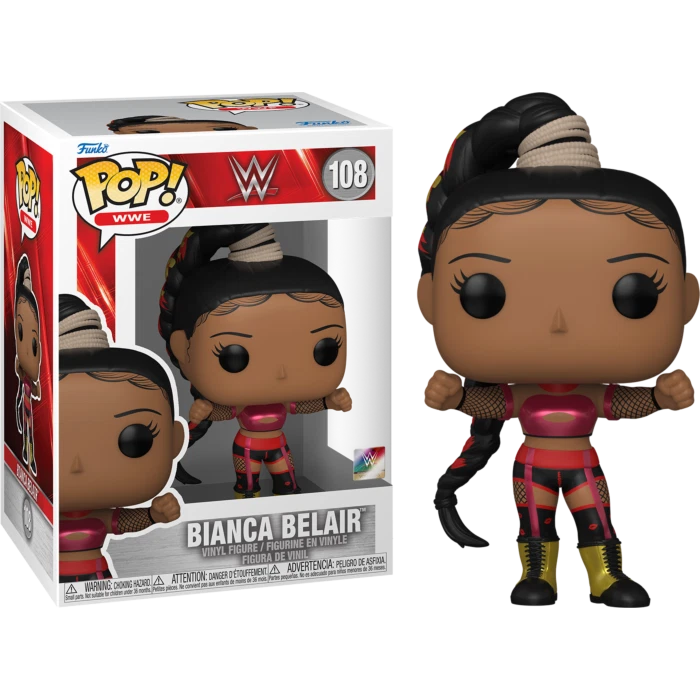 WWE Bianca Belair Wrestlemania 38 Pop! Vinyl #108 Figure [FUN70912] Foto 1 de 1