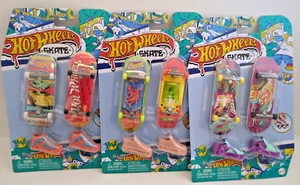 Mattel Hot Wheels Finger Skateboards Finger Boards mit Schuhen nahezu cool - Bild 1 von 10