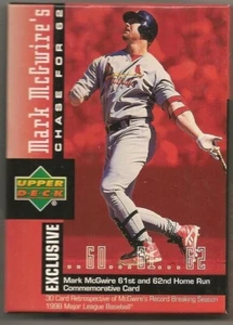 Upper Deck Mark McGwire 500 Home Run Card Set SEALED BOX with 30 McGwire cards - Picture 1 of 1