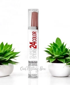 Maybelline SuperStay 24 2 Step Color Lipstick Constant Toast 136~B1G1 50% OFF - Picture 1 of 2