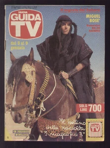TV GUIDE MONDADORI 53/1987 -1988 MIGUEL BOSE RAFFAELLA CARRA SHOW KANAL 5 - Bild 1 von 1