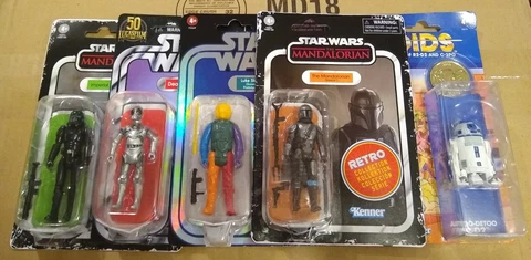 Star Wars Retro Collection The Mandalorian Imperial Death Trooper Droid Lando Cover