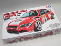 TAMIYA Mitsubisi Lancer Evolution VⅡ WRC 1/24 Model Car Kit