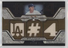 2008 Topps Triple Threads Relics Sepia /27 Duke Snider #TTR-10 HOF