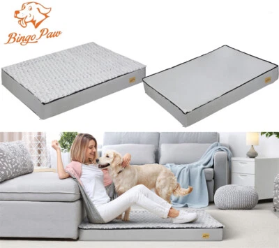 Orthopödisch Hundesofa Hundematte Wasserdicht Hundebett Hundematratze Abnehmbar  - Bild 1 von 4