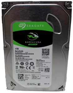 Seagate Barracuda Compute ST1000DM010 3.5" SATA 1TB Hard Drive 100% Health - Picture 1 of 2