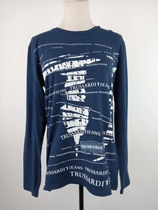 TRUSSARDI JEANS MAGLIA DONNA TG. S WOMAN CASUAL VINTAGE T-SHIRT MADE ITALY - Imagen 1 de 8