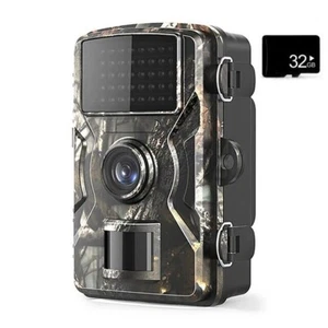 Caméra de sécurité infrarouge détecteur de mouvement nuit chasse + carte SD 32GO - Photo 1/8