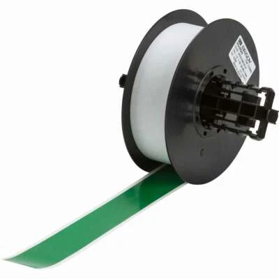 Brady 113206 MiniMark Indoor Outdoor Vinyl Labels 1.25 in W x 100 ft L Green - Image 1 of 4