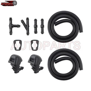 Windshield Washer Nozzle Wiper Hose Kit for 09-15 Honda Pilot EX EX-L LX SE Tour - Bild 1 von 7
