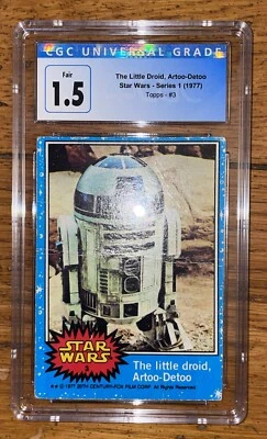 1977 Topps STAR WARS Artoo-Detoo R2-D2 Card #3 - Image 1 of 4