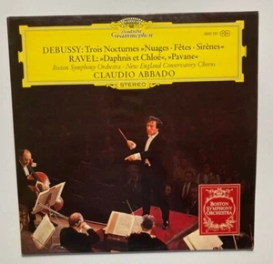 DEBUSSY~RAVEL Vinyl LP Deutsche Grammophon 2830152 Claudio Abbado Import - Picture 1 of 21