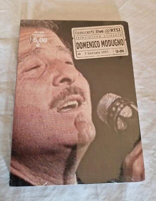 DOMENICO MODUGNO I CONCERTI LIVE RTSI 1981 DVD + CD SIGILLATO Volare No 45 33 - Immagine 1 di 2