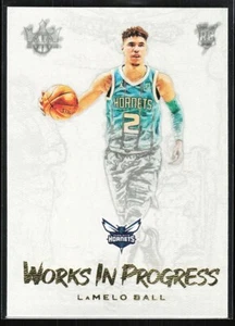2020-21 Court Kings Works In Progress 2 LaMelo Ball Rookie Charlotte Hornets #3 - Picture 1 of 2