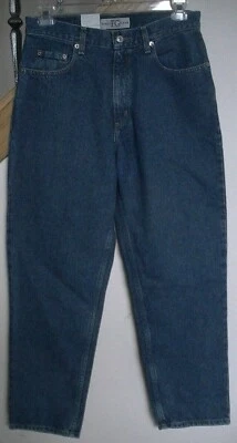 Pantalones de mezclilla relajados Macy's FG Field Gear para hombre Foto 1 de 4