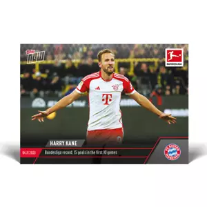2023 Topps Now Bundesliga Rekord: 15 Tore in den ersten 10 Spielen #61 Harry Kane - Bild 1 von 2