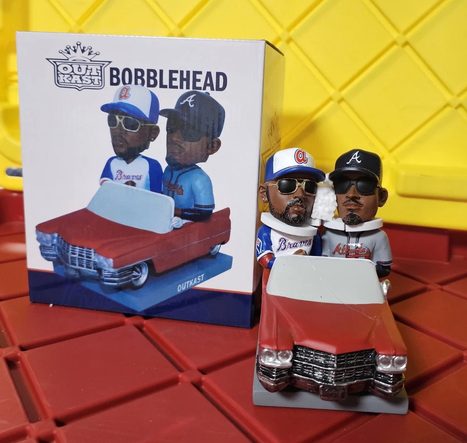 OUTKAST 2023 Atlanta Braves Bobblehead SGA NIB New in Box 🔥Free SHIPPING 🔥 - Image 1 of 1