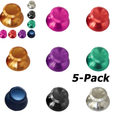 Game Xbox Metal Accessory Aluminum Alloy Joystick PS4 Controller Thumbstick Cap∂ - Image 1 of 4