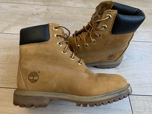 STIVALI TIMBERLAND CLASSICI da donna in nabuk marrone chiaro (uk3)