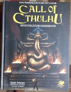 Call Of Cthulhu Investigator Handbook RPG Hardcover Book - Picture 1 of 2