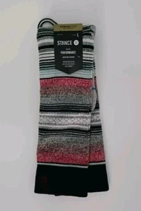 NEW Boy's x1 Stance Kid Performance Snow Mid Sock Sz.YOUTH3.5-5Large Merino Wool - Picture 1 of 7